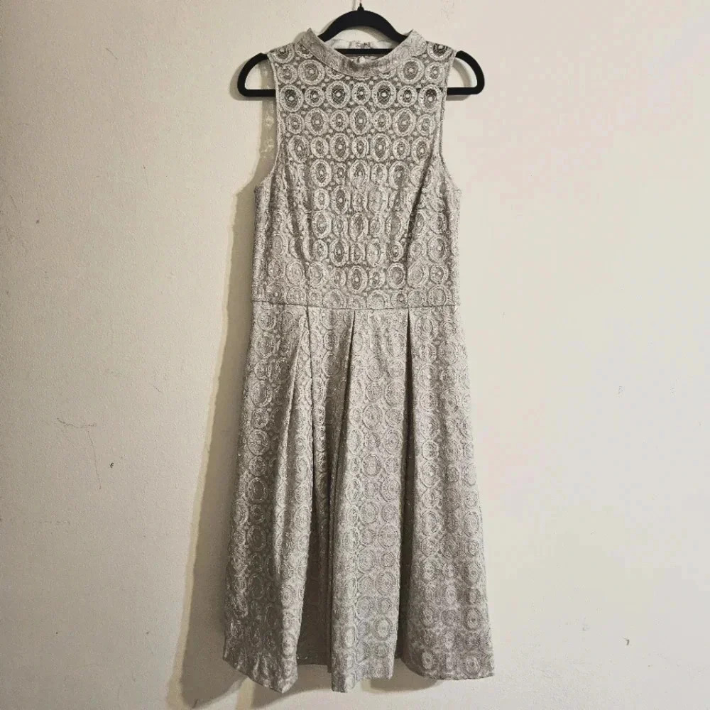 Cynthia Steffe Lace Fit & Flare Dress